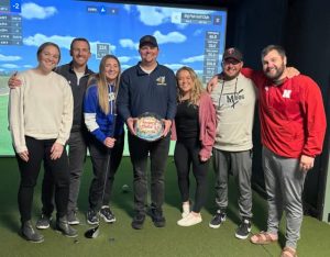 axe throwing bar with golf and multi-sport simulators in Mitchell, South Dakota - perfect for birthday parties, wedding parties, or any reason!