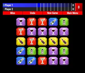 axe throwing bar with golf and multi-sport simulators in Mitchell, South Dakota - featuring projected targets and games