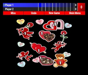 axe throwing bar with golf and multi-sport simulators in Mitchell, South Dakota - featuring projected targets and games