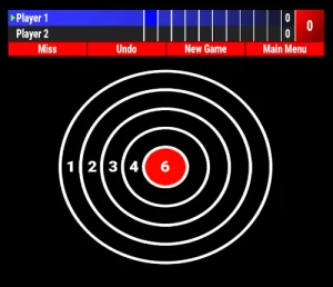 axe throwing bar with golf and multi-sport simulators in Mitchell, South Dakota - featuring projected targets and games
